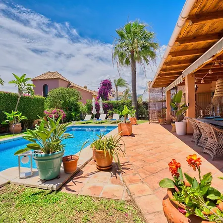 1109 * Panorama Sea View Family Roof Terrace- Annex Villa Marbella